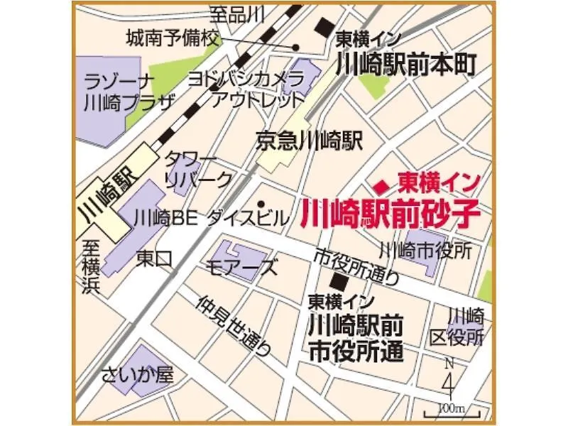 Toyoko Inn Kawasaki Ekimae Isago 3*, Kawasaki (Kanagawa)
